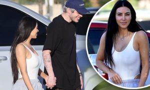 Kim Kardashian and Pete Davidson are officially dating