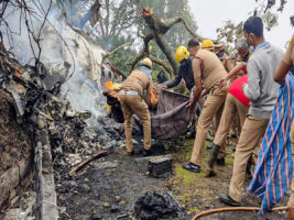 CDS General Bipin Rawat’s chopper crashes in Tamil Nadu; 13 feared dead