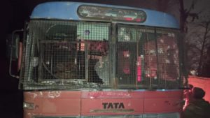 2 Dead, 12 Injured In Terror Attack On Police Bus Near Srinagar