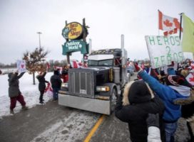 Canada protest: Toronto police shut down roads