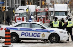 Working overnight to reopen the blocked roads: Toronto police