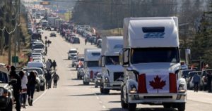 Police arrested protesters that remained at US-Canada bridge