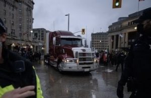 Police establish ‘secure area’ from Queensway to Parliament