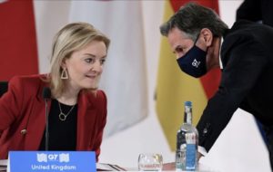 G7 leaders warn Russia all sanctions on table over Ukraine border buildup