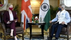 UK Foreign Secretary Truss visits India on same day as Sergei Lavrov