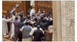 Ruckus in Pakistan’s Punjab Assembly as PTI members manhandle Deputy Speaker