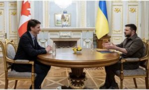 Jill Biden, Canadian PM Trudeau make unannounced trips to Ukraine