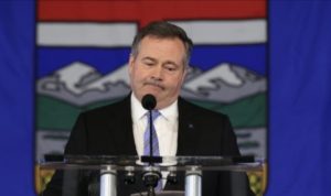 Kenney wins majority, then steps down as leader of UCP