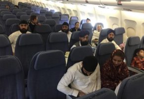 30 Afghan Sikhs, including kids, arrive in India