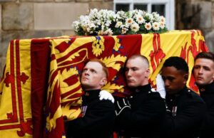 Man arrested for running towards Queen’s coffin