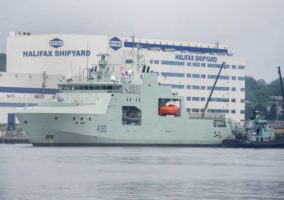 Canada welcomes third new Arctic and offshore patrol ship