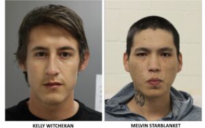 Police search for two suspects after shots fired on First Nation