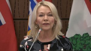 Conservative interim leader Candice Bergen won’t be running in next election