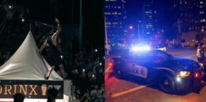 Seven arrested after violence and vandalism at Lil Baby riot in Vancouver