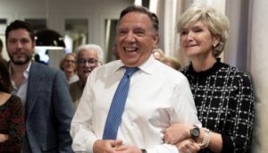 François Legault’s party wins majority government in Quebec