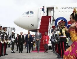 PM Trudeau arrives in Indonesia to attend G-20 summit