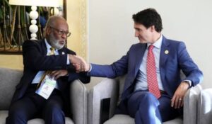 Haitian leaders must all agree to Canadian military intervention, Trudeau says