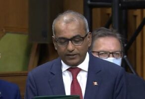 Canadian MP Chandra Arya condemns defacing of Ram Mandir