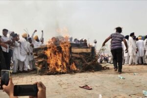 Former CM Parkash Singh Badal cremated with full state honour