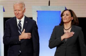 Biden, Harris meet donors for 2024 election campaign