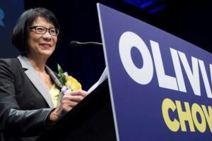 Olivia Chow is the front-runner for the post of Mayor of Toronto
