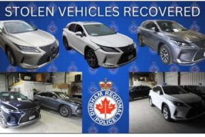 Stolen vehicles worth $1 million recovered from Toronto