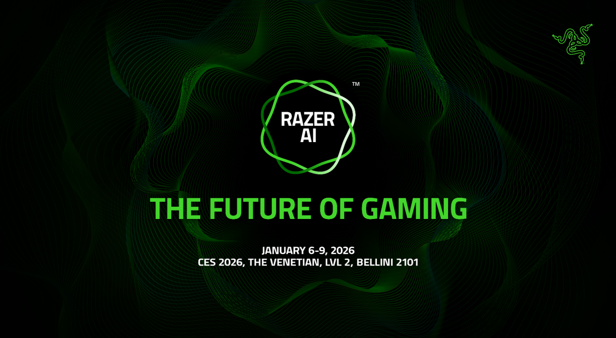 Razer unveils AI gaming ecosystem and next-gen technologies at CES 2026